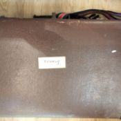 Suitcase of stamps in tins, albums, covers, postal history,