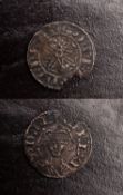A William I Bonnet type penny,