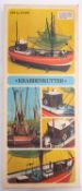 A late 20th century wooden model boat kit by Billing Boats made in Denmark- Krabbenkutter 474, 1:33,