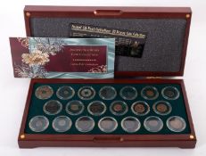 An Ancient Silk Road twenty bronze coin collection
