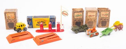 Benbros. A boxed group of four TV Series Vehicles, No.
