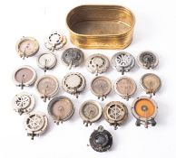 A collection of gramophone heads, various makers including Pathe,