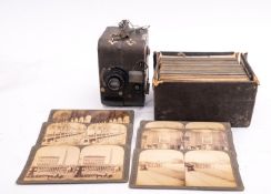 A Zeiss Ikon Kinamo N25 35mm movie camera made in Germany pre- WWII, D.R.P Lecia III No.