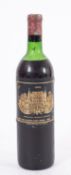 One Ch. Palmer 3rd growth Margaux 1969.