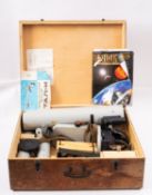 A Russian 4 inch reflector telescope, maker 'Novosibirsk Instrument-Making Plant',