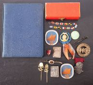 A German pass book/ program book with tickets for events for MV Wilhelm Gustloff cruise ship for
