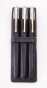 Cross, Townsend Medalist, a fountain pen, roller and pencil set,