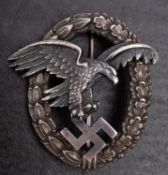 A German Luftwaffe Observer's Badge.
