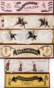 Britains toy soldiers, 3 special collectors editions: set 8807, 21st Lancers, .