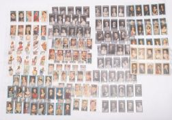 A set of Wills cigarette cards Queen Victoria's Royal Family black and white 100 cards,