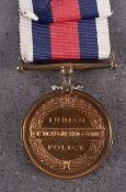 An Indian Police Medal for Distinguished Conduct, 'W.