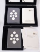 A 2008 Emblems of Britain silver proof collection set,