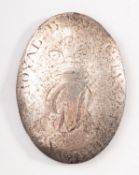 A Georgian ' Royal Birmingham Tencibbll' crossbelt plate,