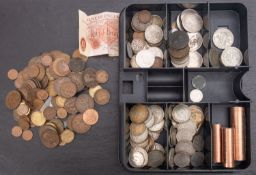 A bag of pre 1947 halfcrowns and florins, aprox.