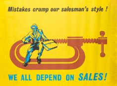A group of forty-seven 20th century workplace posters by J.D.