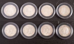 A 1911 higher grade halfcrown, with 1912,1913,1914.