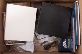 USA Dollar etc box 1. Second World War medals in a box. Coin (2) Modern + Currency.