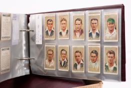 Cigarette cards, a set (Players Cricketers, 1934), part sets and odds (some loose),