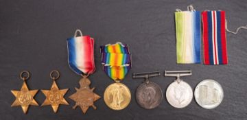A WWI trio to 'R. COOMBS CAR.