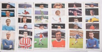 Ty-phoo cards; large format footballer cards of the 1970's, 25.5x 22.