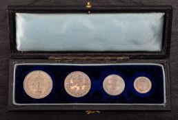 A 1901 Maundy set in original box