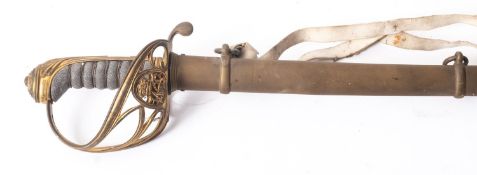 A William IV 1822 pattern British Infantry Officer's sword.