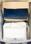 A stamp album and collection of first day covers.