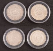 1927 and 1928 Wreath crowns.