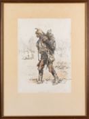 Charles 'Snaffles' Johnson Payne (British,1884-1967) A Heilan Lad, and Jock (K.