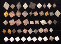 A collection of Highland Regimental buttons.
