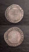 A James I shilling.