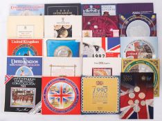 Uncirculated Royal mint sets, 1982-2009.