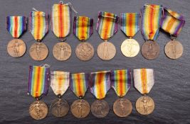 A collection of fourteen World War One Great War for Civilisation Commonwealth and Allied Victory