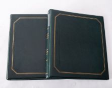 Two albums of coin covers, Westminster albums.