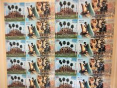A British Commonwealth on album pages plus Indian stamps in stock book