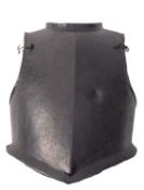 A heavy 17th Century English Civil War period breast plate,