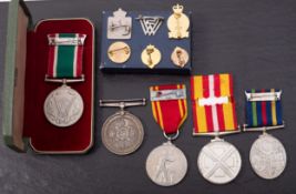 A group of medals comprising, an Order of St John '21604 Pte A.Snowball No.