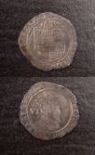 A 1605 James I sixpence.