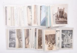 A collection of mid 20th century postcards, mostly scenes of Britain, but also trains, comic, etc,