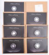 Twenty-three London 2012silver 50 pence sports collection, with box.