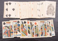 English Playing Cards, A Set of 19th century cards by Hardy & Sons, circa 1840,