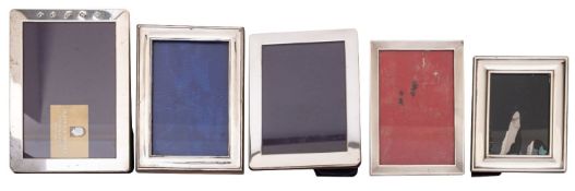 An Elizabeth II silver photograph frame by Kitney & Co (Gordon & Christopher Kitney) London 2002