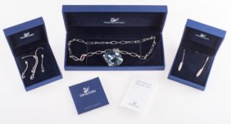 A group of Swarovski jewellery,