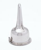 An early 19th century Sheffield Plate wine funnel by Matthew Bolton,