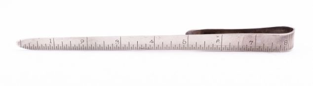 An Edward VII silver paper knife by Elkington & Co.