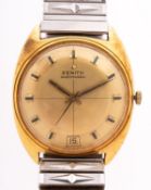 Zenith a gentleman's automatic wristwatch the dial signed Zenith Automatic,