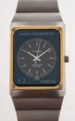 Omega Marine Chronometer Constellation a gentleman's stainless steel rectangular dial 2.
