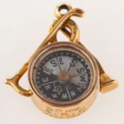A Victorian compass fob,