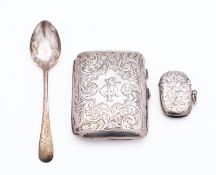 A mixed group of silver,