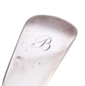 A George IV Fiddle pattern fish slice by Cameron of Dundee, Edinburgh 1826,